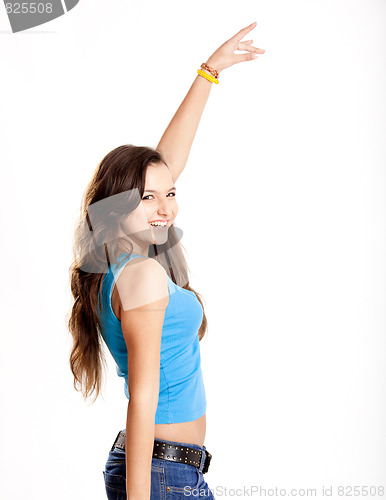 Image of Beautiful young girl