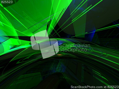 Image of green light