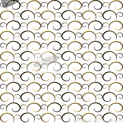 Image of White Abstract Seamless Pattern