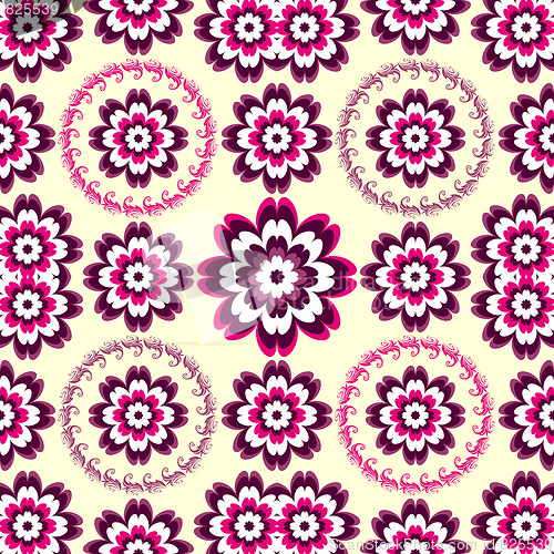 Image of Seamless Floral Pattern