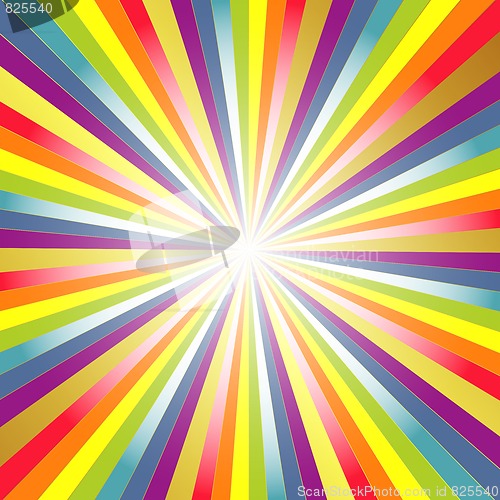 Image of Abstract Rainbow Background