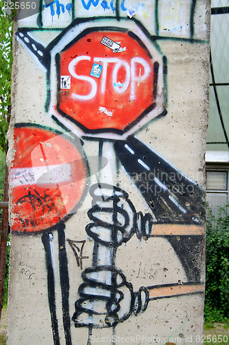 Image of Part of Berlin Wall