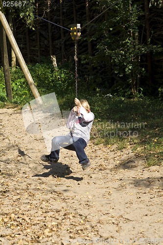 Image of Girl having fun