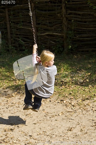 Image of Girl having fun