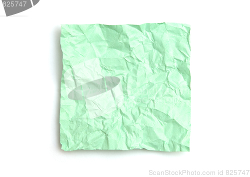 Image of Crumpled note paper