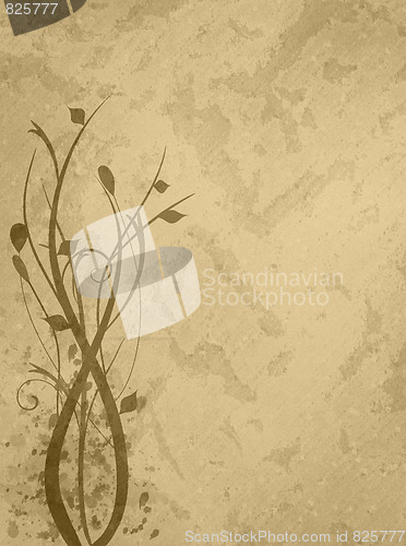 Image of Gold Floral