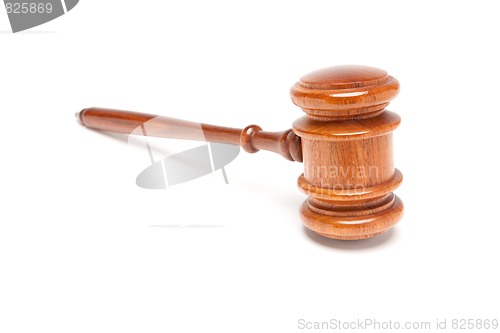 Image of Gavel Isolated on White