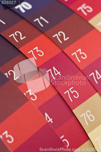 Image of color samples