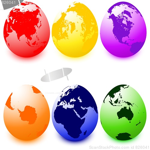Image of Easter eggs 