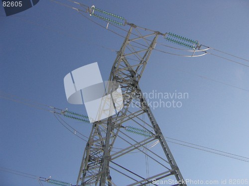 Image of High voltage mast