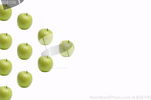 Image of apples background