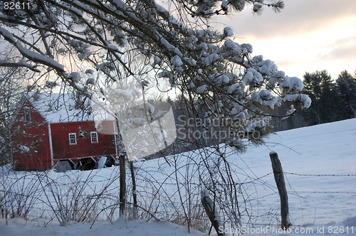 Image of winter field