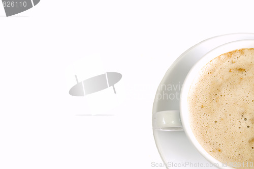 Image of capuccino background right