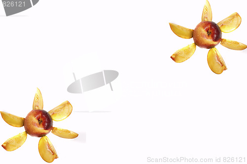 Image of nectarine background