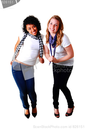 Image of Two pretty girls.