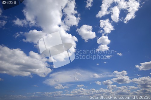 Image of Clouds and blue sky