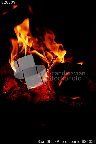 Image of Fire in the furnace