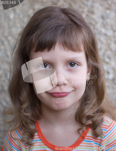 Image of portrait of a girl