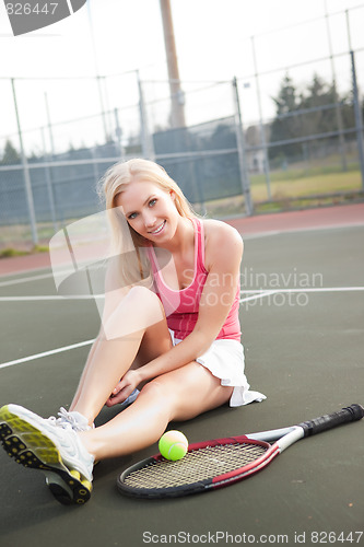 Image of Tennis player