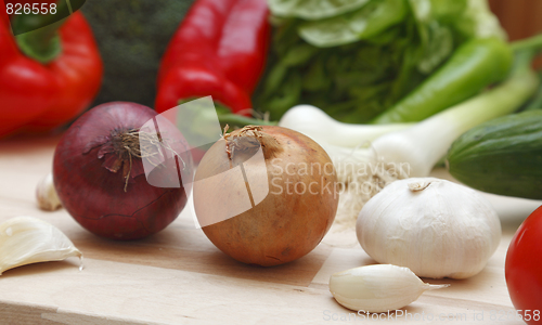 Image of Onion and garlic