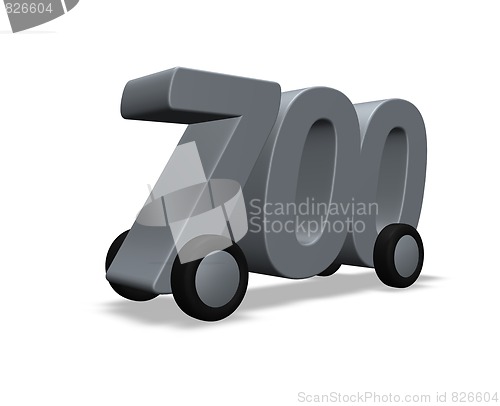 Image of seven hundred on wheels