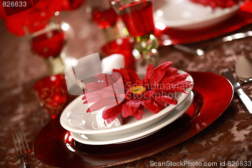 Image of Luxury place setting