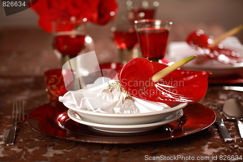 Image of Luxury place setting