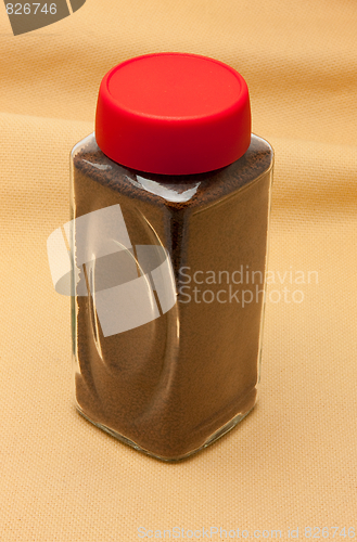 Image of Instant coffee in glass bank-fragrant