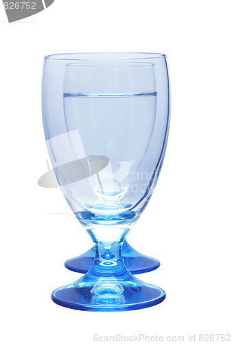 Image of glasses isolated on a white background