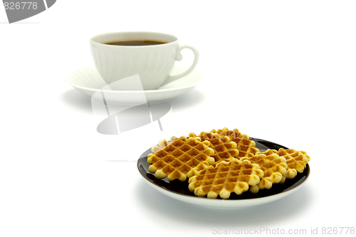 Image of Cookies and coffee cup