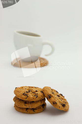 Image of Cookies and coffee cup