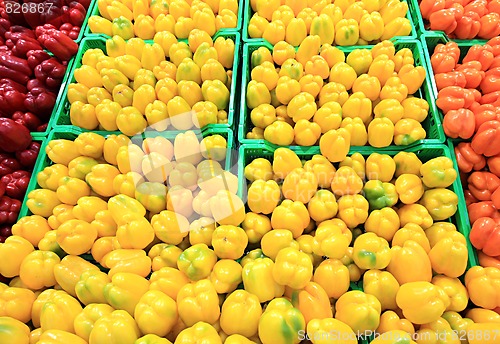 Image of pepper at a farmer's market