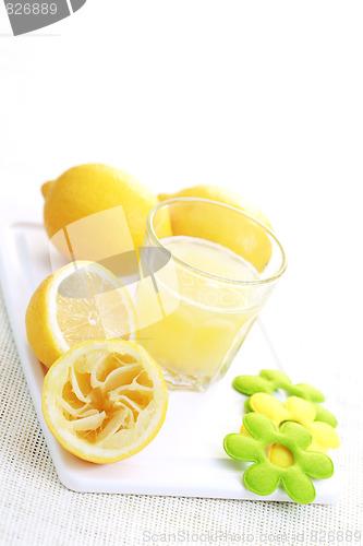 Image of fresh lemon juice