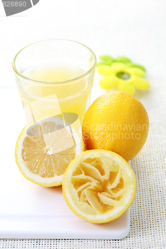 Image of fresh lemon juice