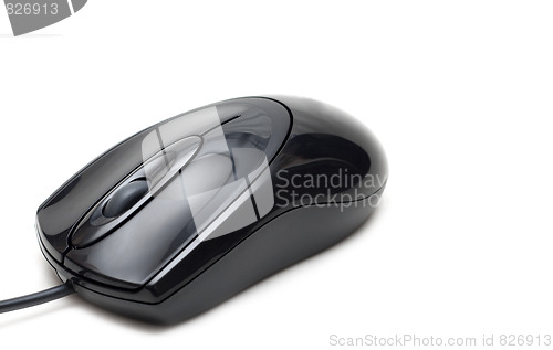 Image of Black desig computer mouse