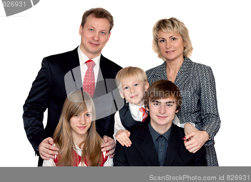 Image of Merry big family portrait