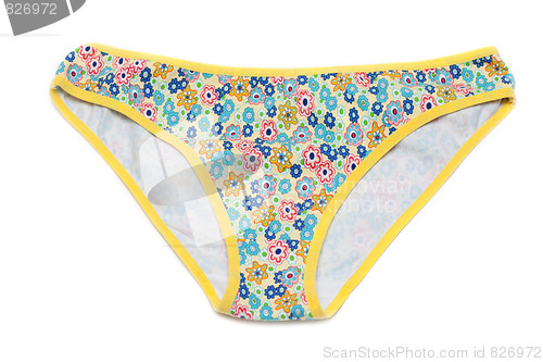 Image of Feminine underclothes, color panties