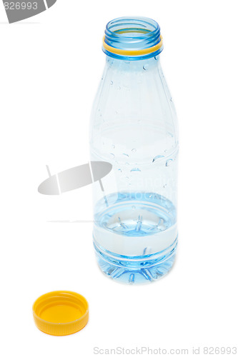 Image of Plastic bottle with water