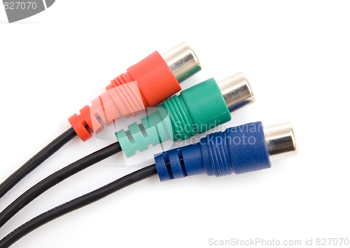 Image of Three color connectors