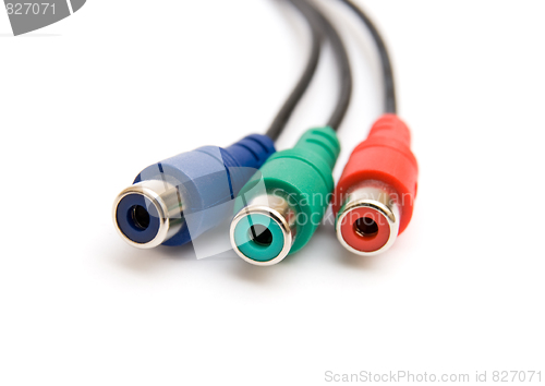 Image of Three color connectors