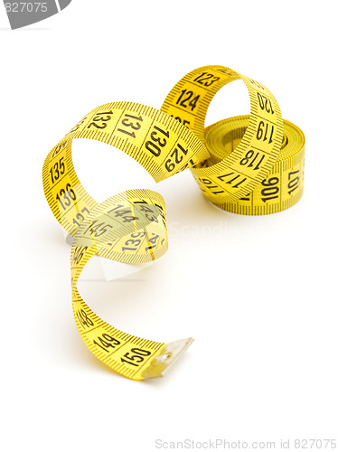 Image of Yellow measuring tape