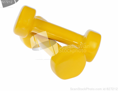 Image of dumbbells