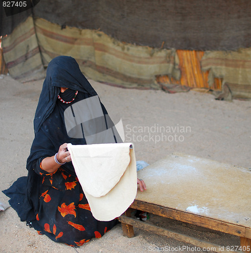 Image of bedouin woman