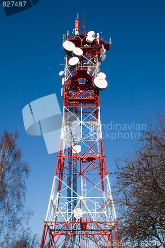 Image of communication antenna