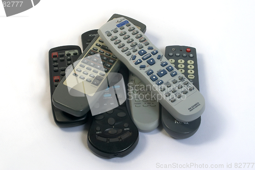 Image of Too many remotes