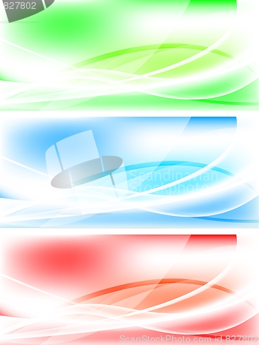 Image of Set of abstract banners - eps 10