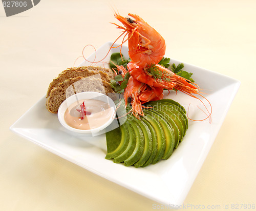 Image of Avocado And Shrimp