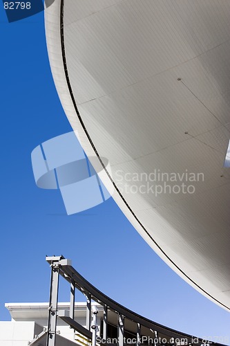 Image of Abstract Building Roof in Las Vegas Strip