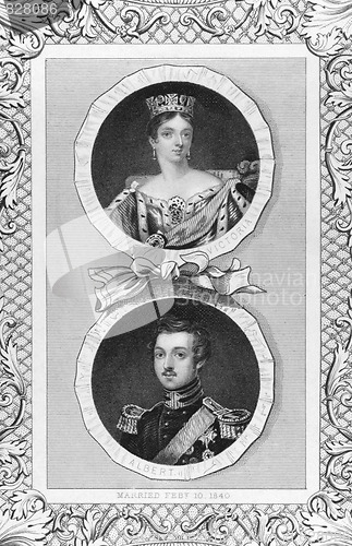 Image of Queen Victoria and Prince Albert