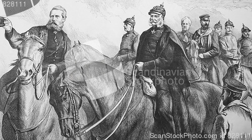 Image of The King of Prussia and his Generals